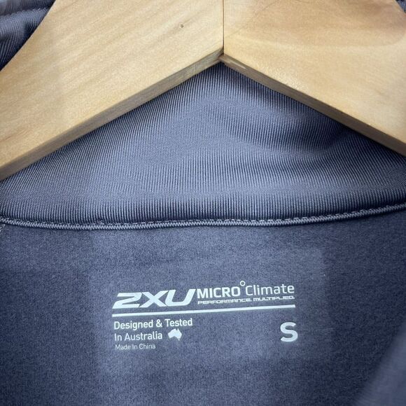 2XU Jacket Size Small Womens Gray Full Zip Micro Climate Compression Run Cycle - Picture 5 of 10